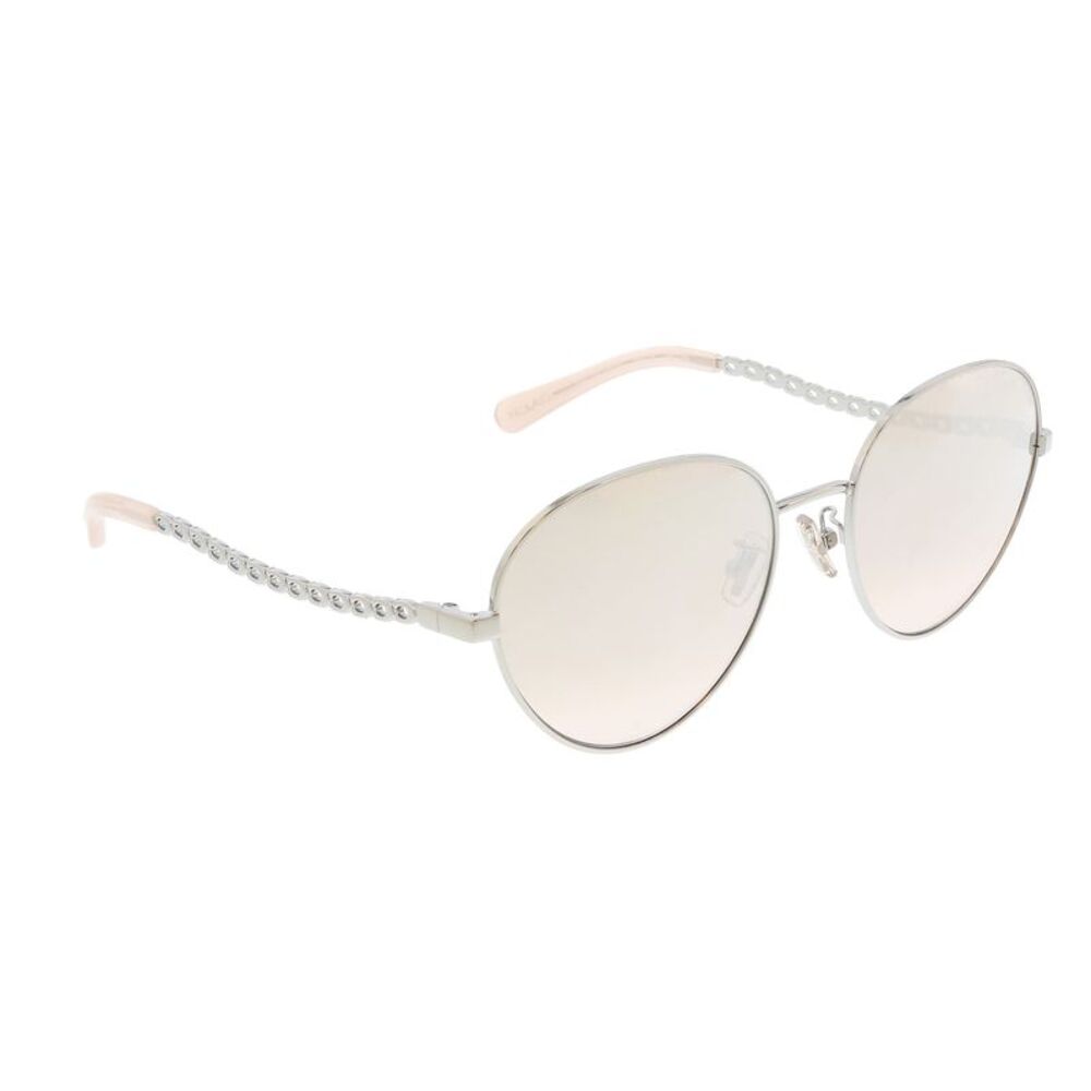 Coach 0HC7114 90018Z Silver Aviator Full Rim Sunglasses - Picture 3 of 4